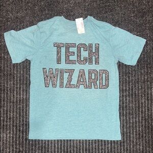 The Children's Place Tech Wizard Tee - Teal size 7/8